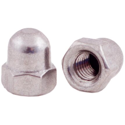 Topmøtrik DIN1587 A4 M3, pk/1000