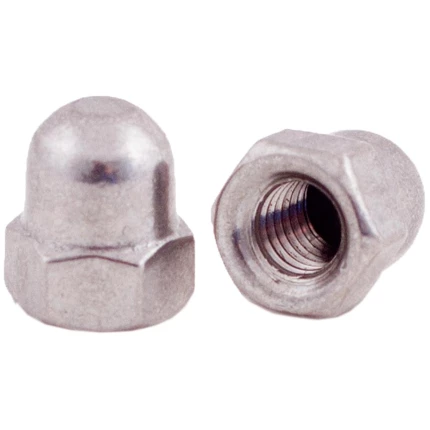 Topmøtrik DIN1587 A4 M3, pk/1000