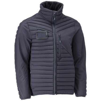 Costumized jakke quiltet letvægt mørk marine