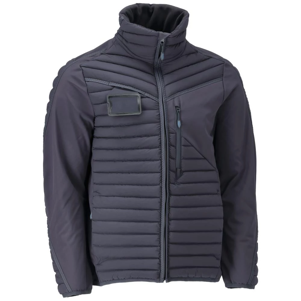 Costumized jakke quiltet letvægt mørk marine Costumized jakke quiltet letvægt mørk marine