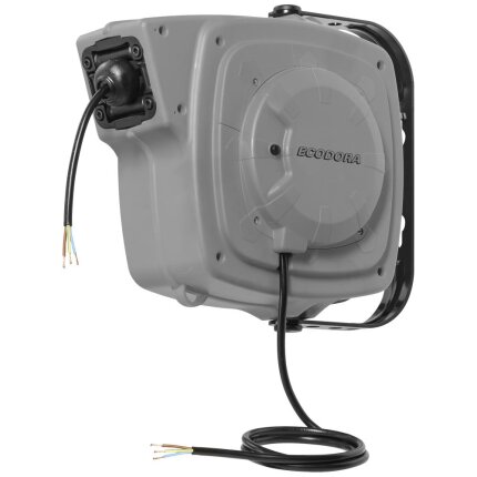 Aut. kabelopruller IP44 3G1,5 14+1mtr u/stik