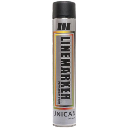 Unican linemarker spray sort 750ml