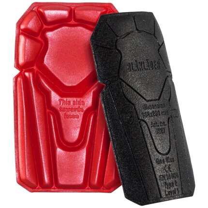 Knæpuder 4027sort/rød onesize