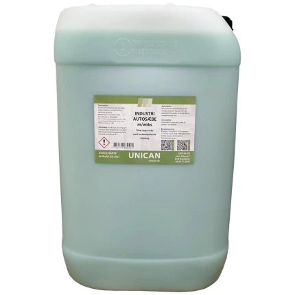 Unican industri-autosæbe m/voks 20ltr