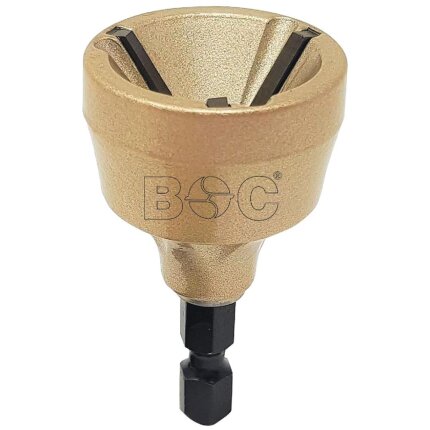 Bohrcraft udv. afgrater 1/4″ 6kt skaft HM+ 3-19mm