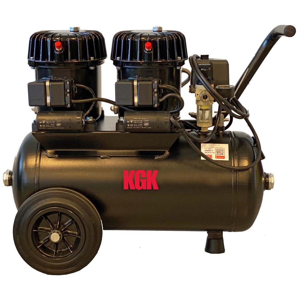 Kompressor 100L olieholdig 74ltr/min 2×0,5HK 230V Kompressor 100L olieholdig 74ltr/min 2×0,5HK 230V