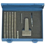 Turnus ståltal og bogstavssæt 5mm