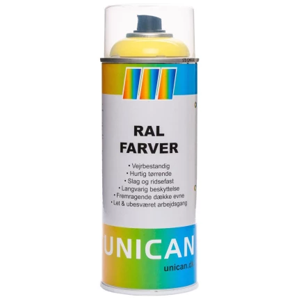Unican RAL8002 signalbrun spraymaling 400ml