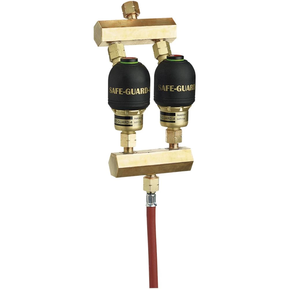 Parallelkobl.sæt t/tilbageslagssikringer oxygen Parallelkobl.sæt t/tilbageslagssikringer oxygen