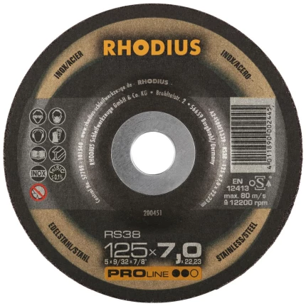 Rhodius Proline RS38 skrubskive