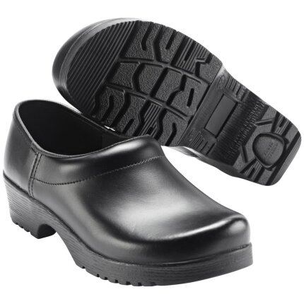 Flexika non-safety træsko m/kappe sort 1185-47