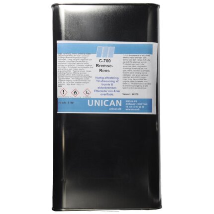 Unican C-700 bremserens 5ltr