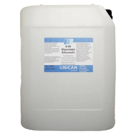 Unican S-80 slipmiddel 20ltr