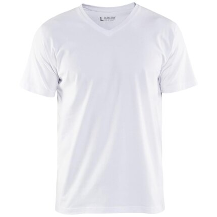 T-shirt 3360 V-udskæring mørk grå XL