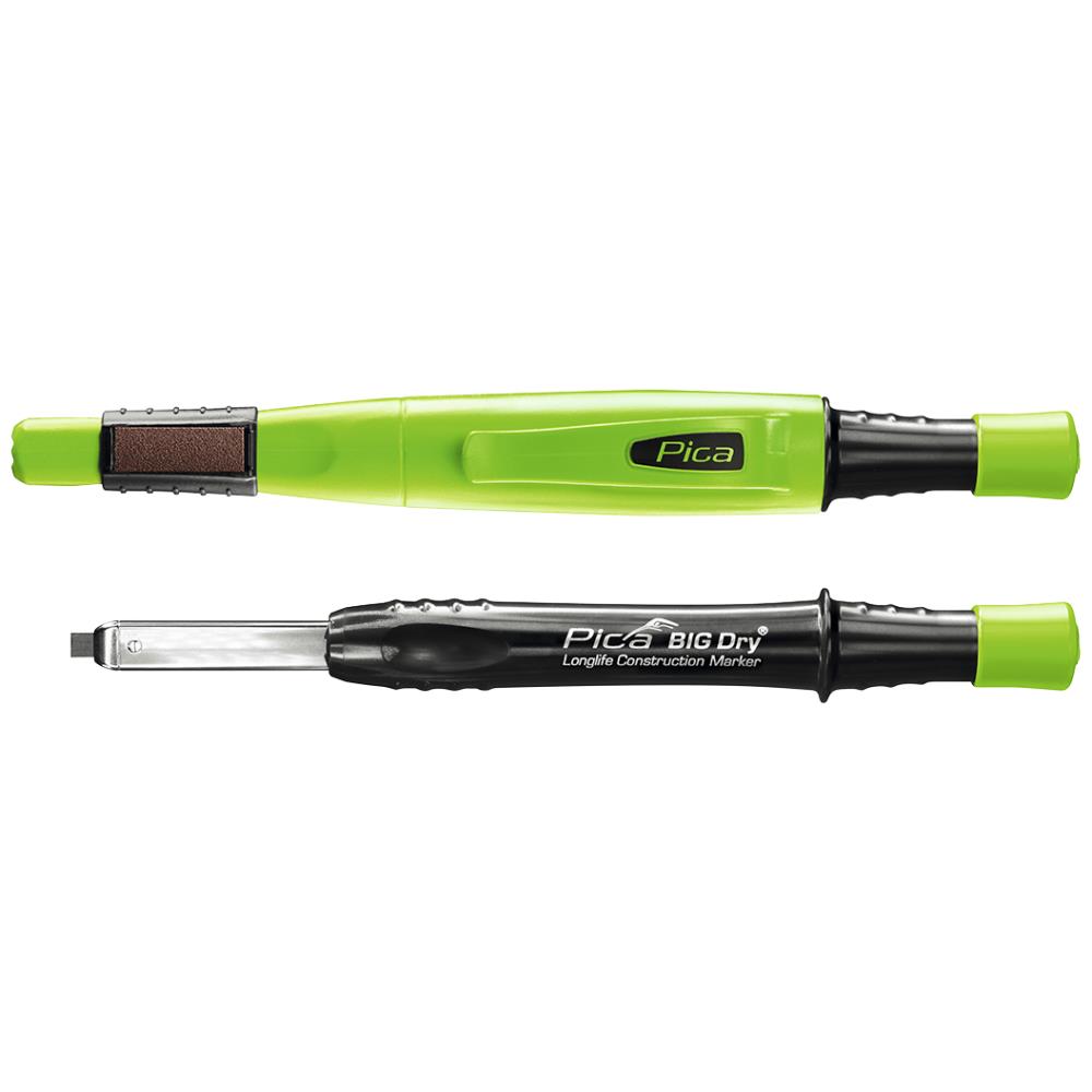 Pica Big Dry pen m/hylser, 2B stift Pica Big Dry pen m/hylser, 2B stift