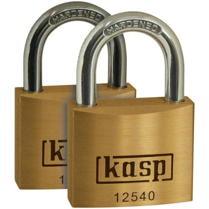 Kasp hængelås 2 stk 40mm K12540D2