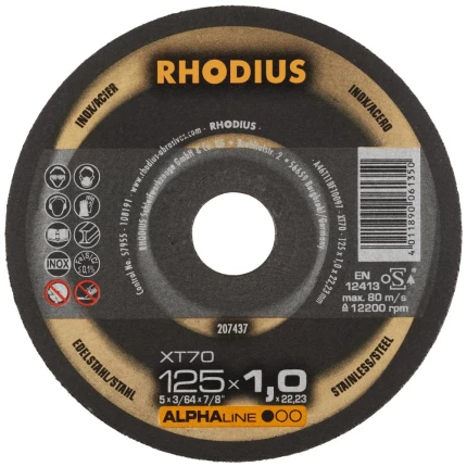 Rhodius Alphaline XT70 skæreskive