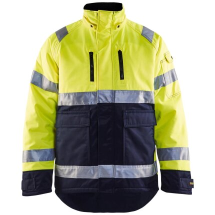 Hi-vis vinterjakke 4828 bævernylon