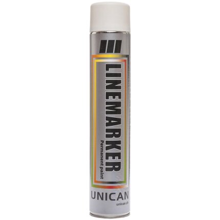Unican linemarker spray hvid 750ml