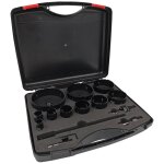 Hulsavsæt BiMetal 22-127mm, 10 hulsave + tilbehør