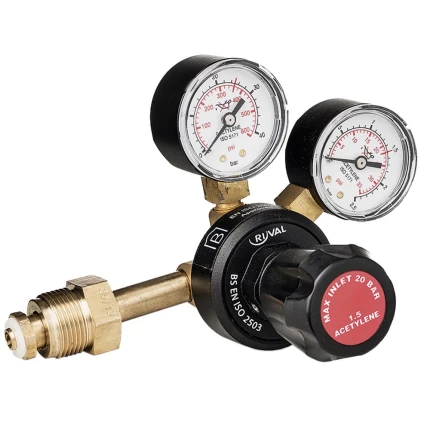Ryval regulator acetylen