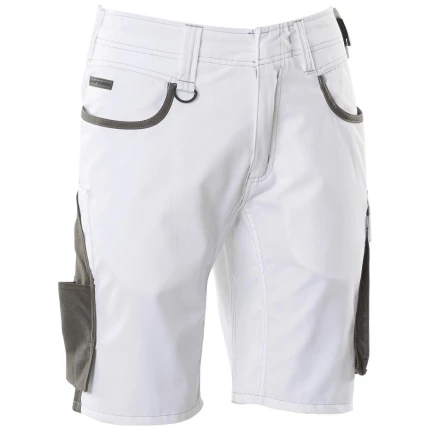 Unique shorts hvid/mørk antracit