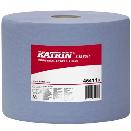 Katrin Classic industripapir L2 blå 22cm×380mtr