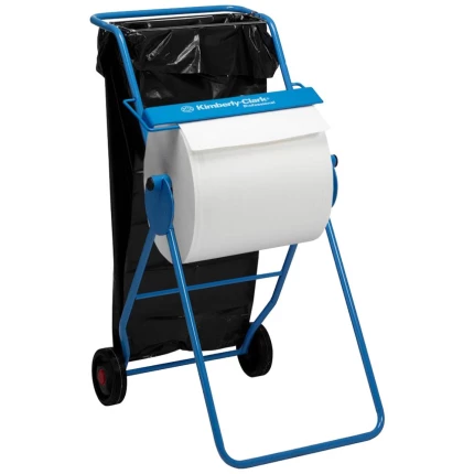 Gulvstativ t/aftørringspapir og affaldssæk