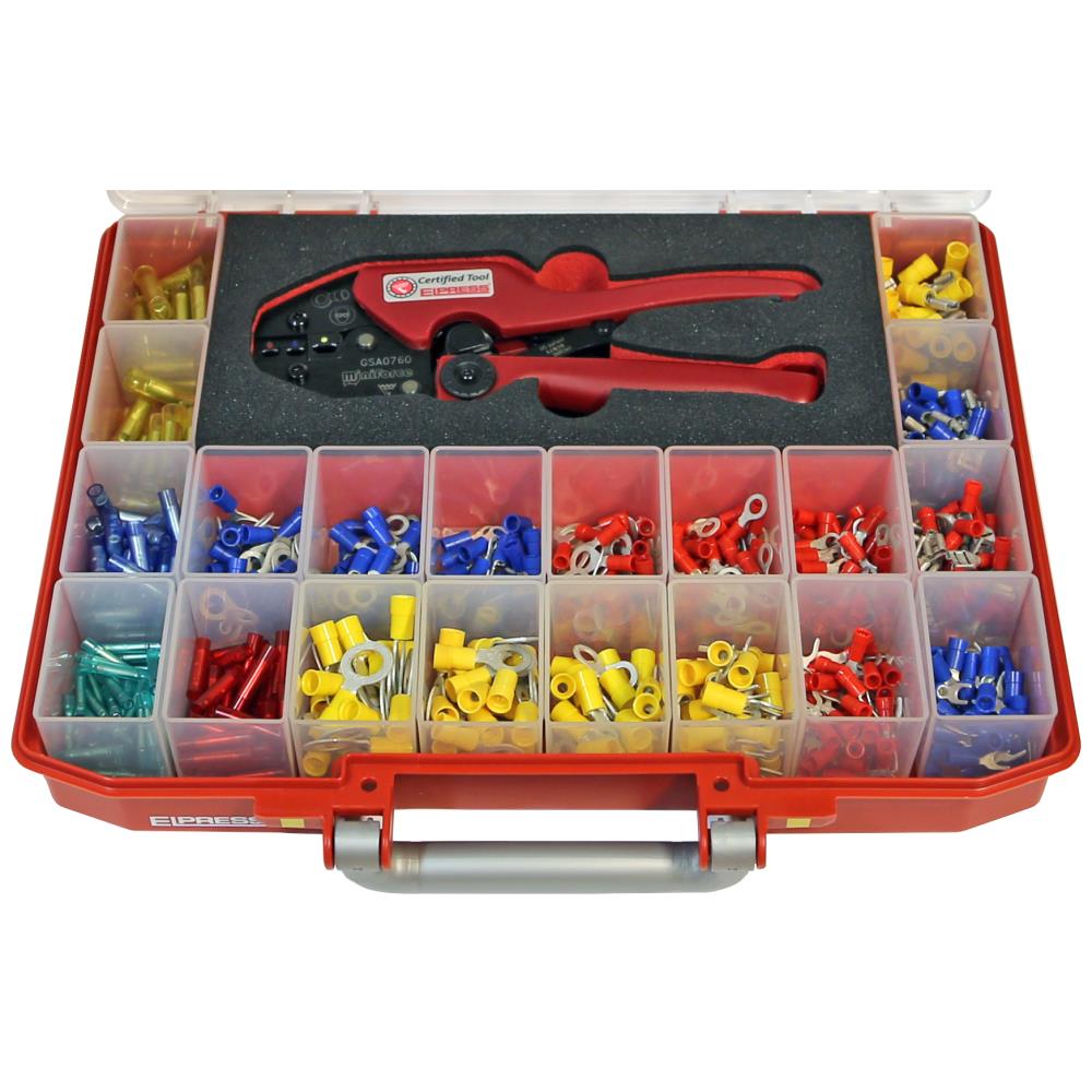 Sortiment RPL605 m/isol. forbindelser og værktøj Sortiment RPL605 m/isol. forbindelser og værktøj