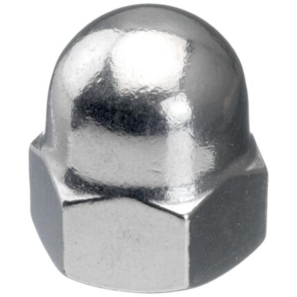 Topmøtrik DIN1587 A4 M18 pk/25