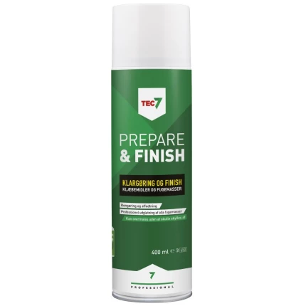 Tec7 Prepare & Finish rense-/glittespray, 400ml Tec7 Prepare & Finish rense-/glittespray, 400ml