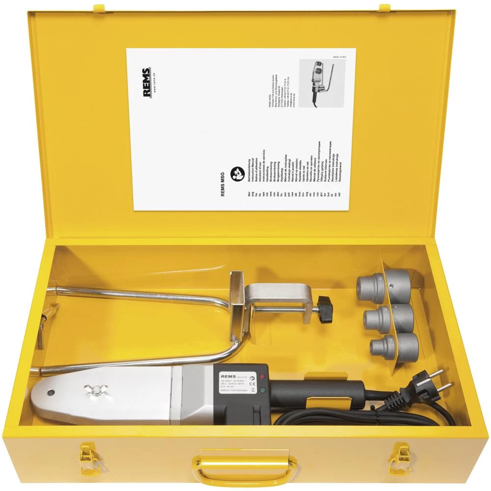 REMS muffesvejseapparat sæt MSG63FE REMS muffesvejseapparat sæt MSG63FE
