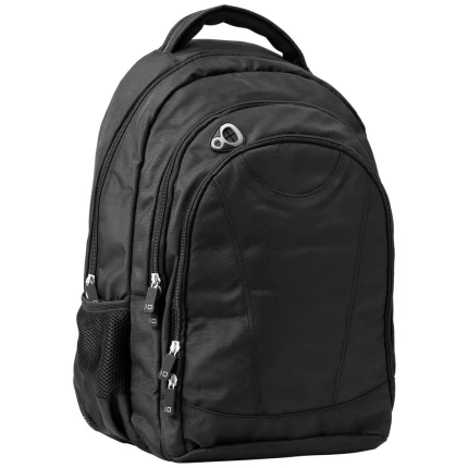 Rygsæk m/polstret laptop-lomme 1864 sort 20ltr