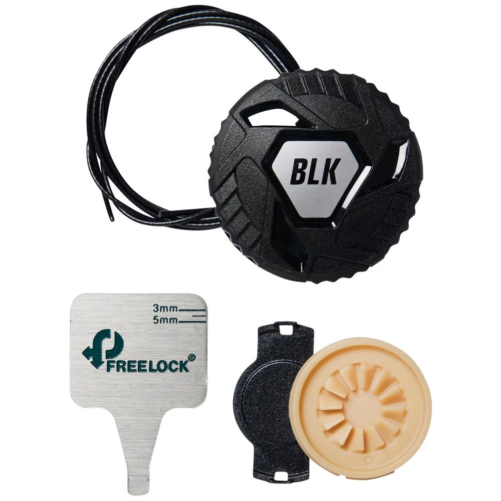 Rep.sæt B101 Freelock t/støvler sort/mellemgrå Rep.sæt B101 Freelock t/støvler sort/mellemgrå