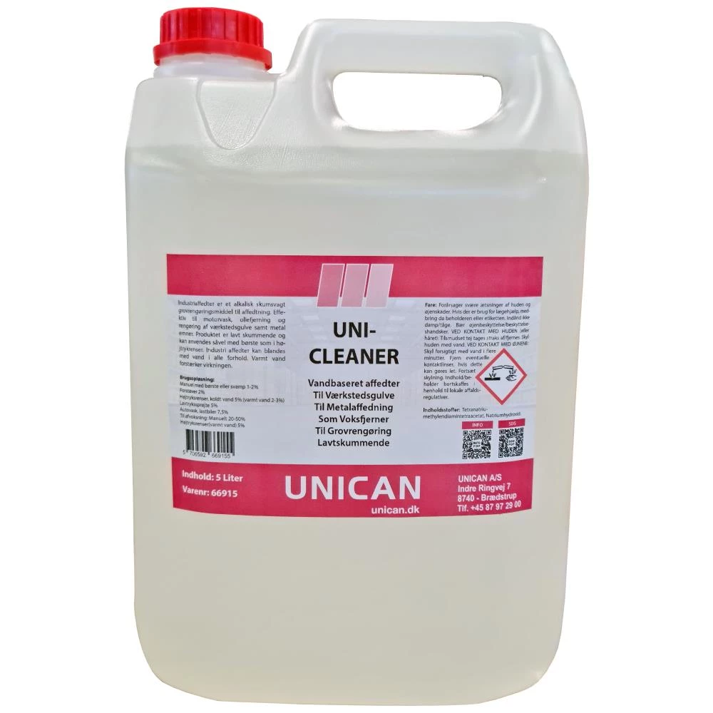 Unican unicleaner affedter 5ltr Unican unicleaner affedter 5ltr