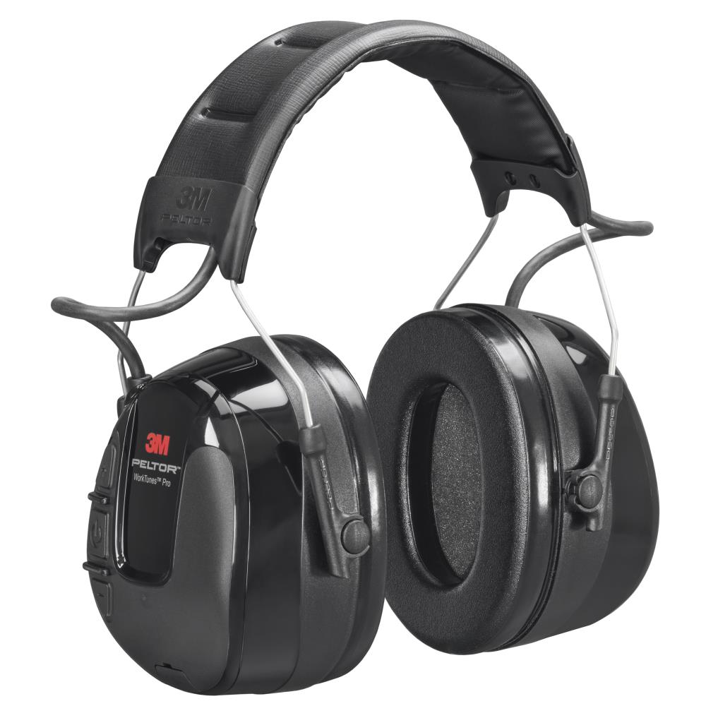 Peltor 3m WorkTunes Pro FM HRXS220A m/hovedbøjle Peltor 3m WorkTunes Pro FM HRXS220A m/hovedbøjle