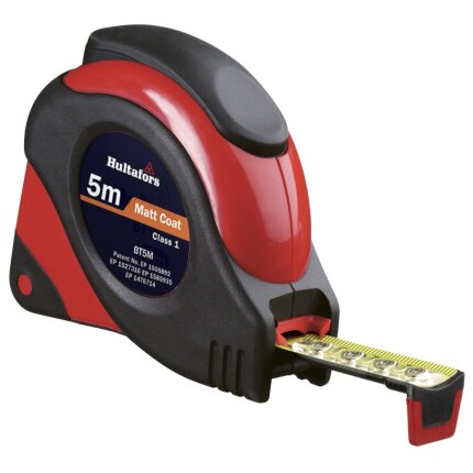 Båndmål stål gul 5 mtr BT 5