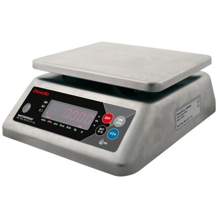 Digital-bordvægt IP68 3kg×1g, rustfri kabinet