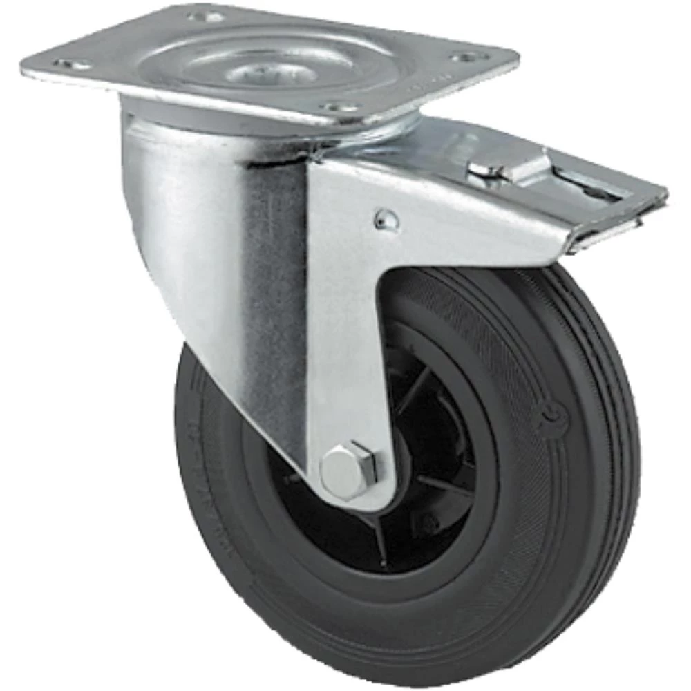 Drejehjul m/bremse 3477 PVR Drejehjul m/bremse 3477 PVR