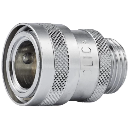 Click 1/2″ koblingshus m/1/2″ gevindnippel