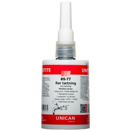 Unican 85-77 gastætning 250ml Unican 85-77 gastætning 250ml