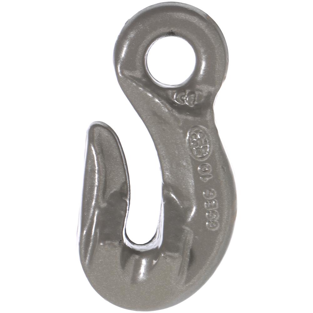 Øje opkorterkrog kl.10 grå 13mm Øje opkorterkrog kl.10 grå 13mm