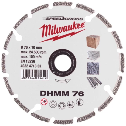 Diamantskæreskive DHMM 76mm