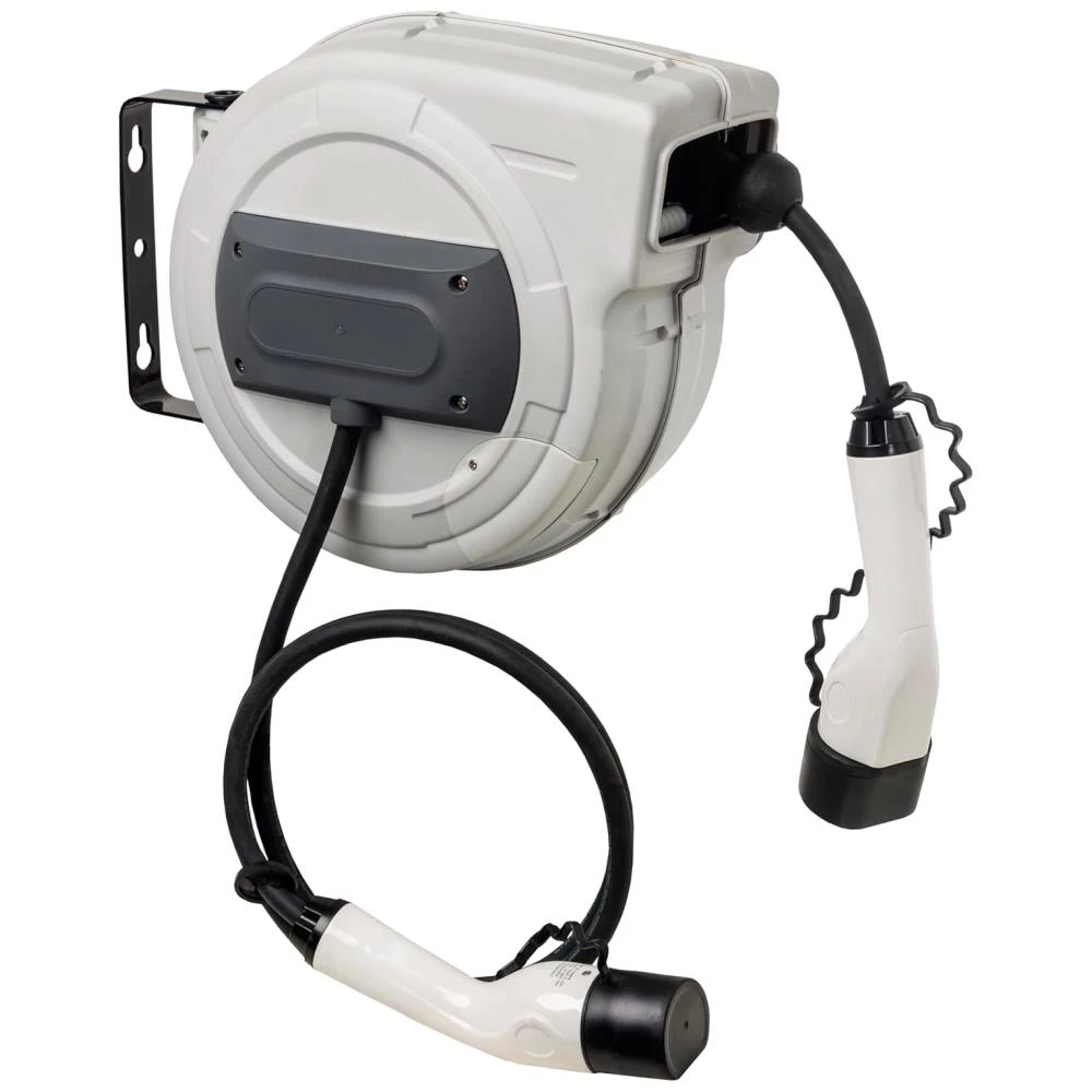 Kabelopruller t/el-bil, 11kW, 5+2mtr m/type 2 stik Kabelopruller t/el-bil, 11kW, 5+2mtr m/type 2 stik