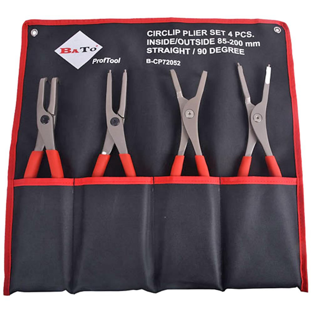 Låseringstangsæt 85-200mm indv./udv., 4 stk Låseringstangsæt 85-200mm indv./udv., 4 stk