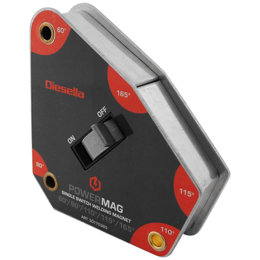 Svejsemagnet on/off funkt. 60°/90°/110°/115°/165° Svejsemagnet on/off funkt. 60°/90°/110°/115°/165°