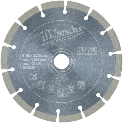 Diamantskæreskive DU 180×2,6mm