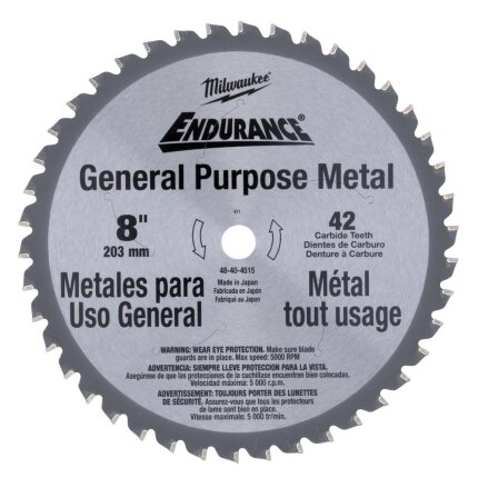 Rundsavklinge metal 42td 200mm