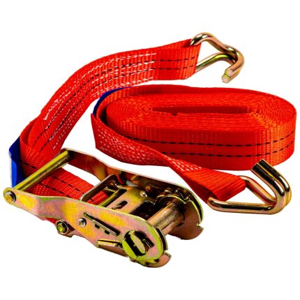 Lastespænde m/dobbelt J-krog, 2000 kg/6 mtr.