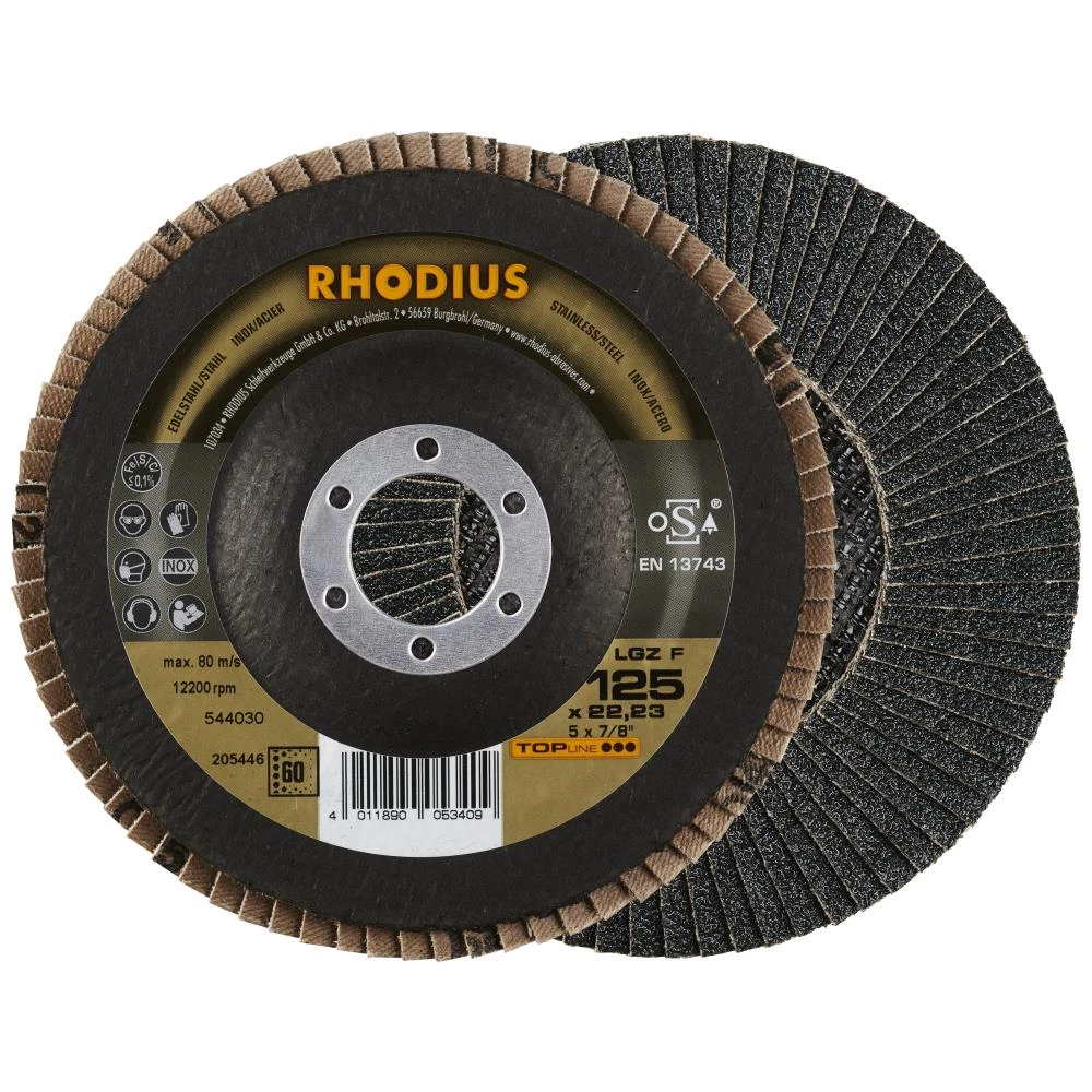 Rhodius Topline LGZ F lamelslibeskive Rhodius Topline LGZ F lamelslibeskive